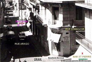 ORAN - ST PIERRE- RUE ARAGO
